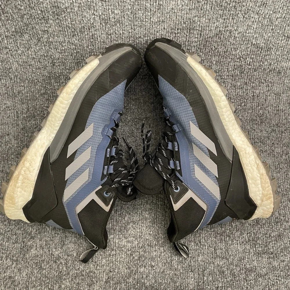 Adidas Terrex Free Hiker GORE-TEX 2 Hiking Boots Mens Sz 9 H3525 Blue